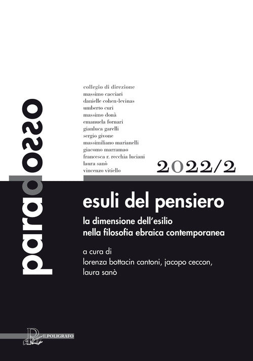 Cover of Paradosso. Rivista di filosofia