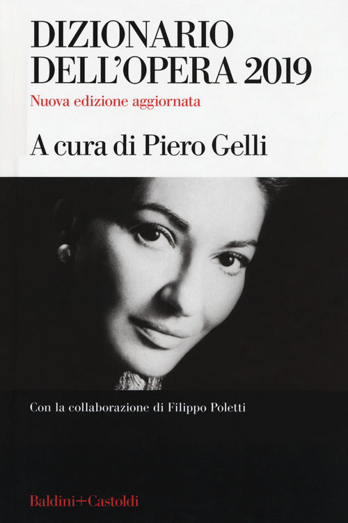 Cover of Dizionario dell'opera 2019