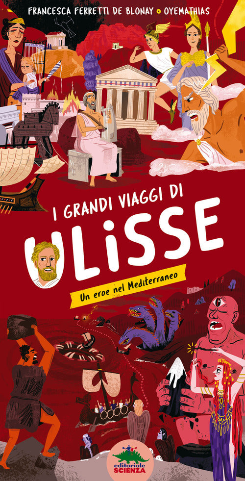 Cover of grandi viaggi di Ulisse. Un eroe nel Mediterraneo