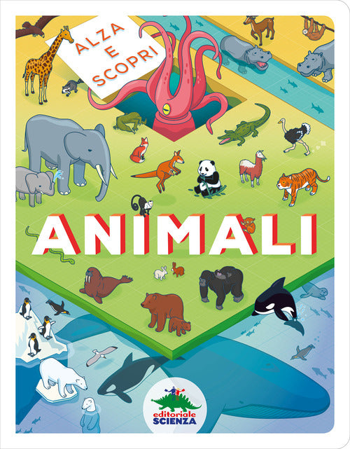 Cover of Animali. Alza e scopri