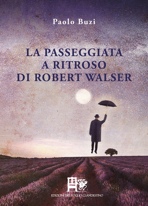 Cover of passeggiata a ritroso di Robert Walser