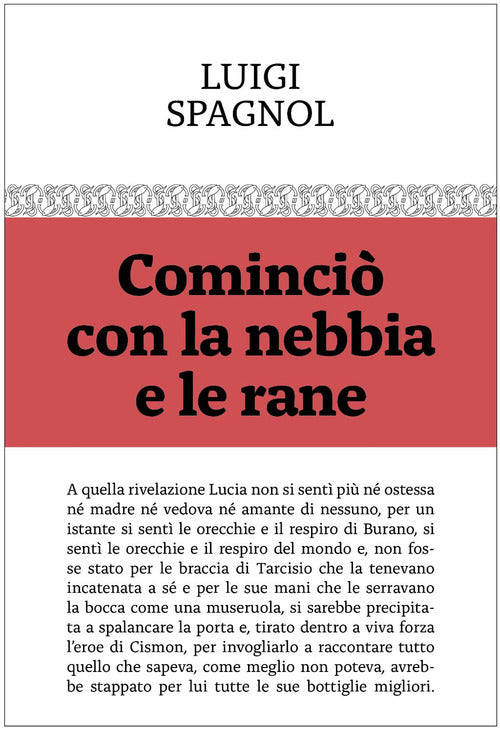 Cover of Cominciò con la nebbia e le rane