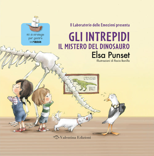 Cover of mistero del dinosauro. Gli intrepidi