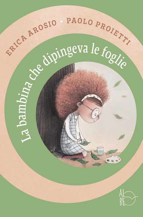 Cover of bambina che dipingeva le foglie