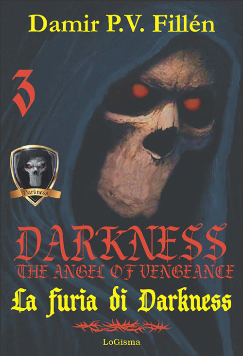Cover of furia di Darkness. Darkness. The angel of vengeance