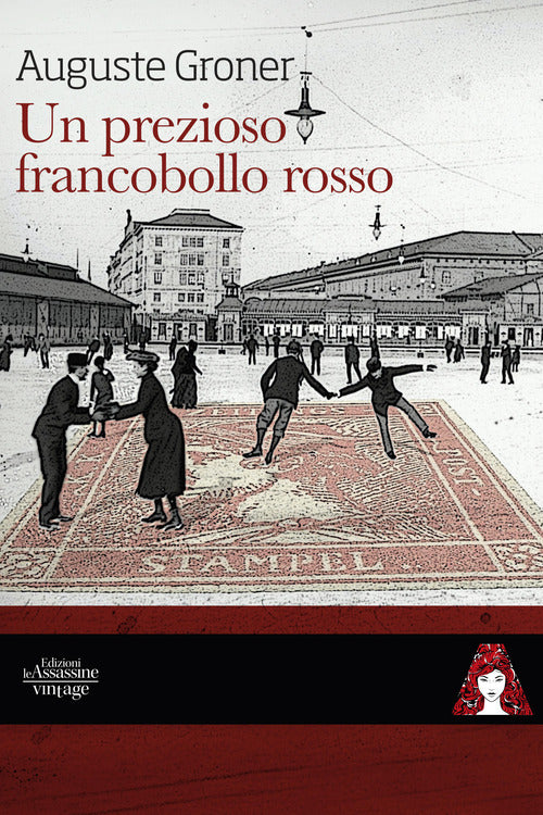 Cover of prezioso francobollo rosso