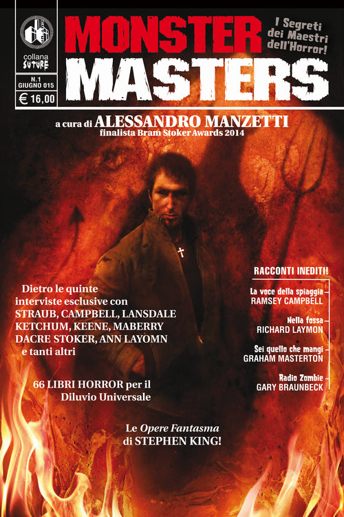 Cover of Monster masters. I segreti dei maestri dell'horror