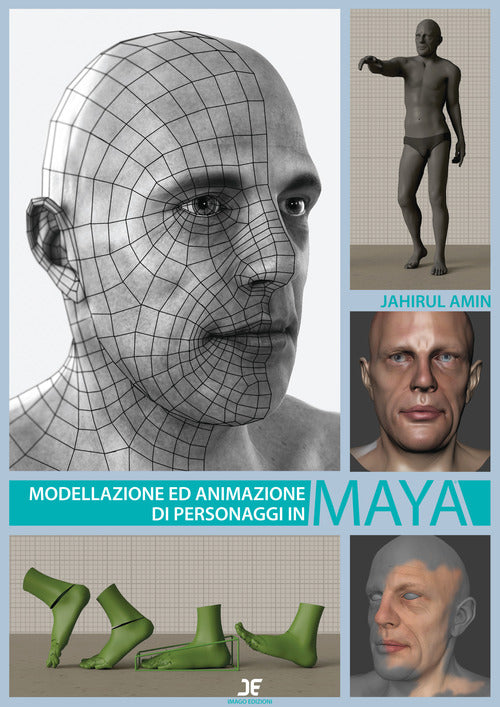 Cover of Modellazione ed animazione di personaggi in Maya