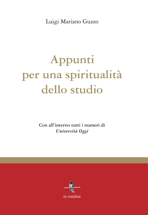 Cover of Appunti per una spiritualità dello studio
