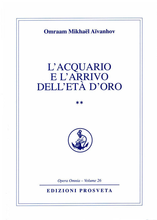 Cover of acquario e l'arrivo dell'età d'oro