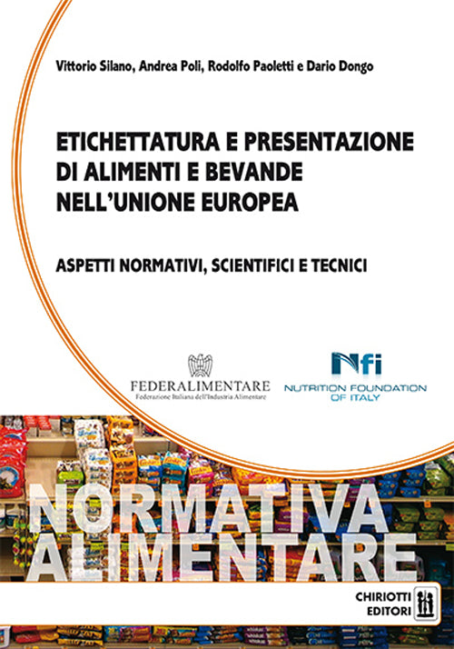 Cover of Etichettatura e presentazione di alimenti e bevande nell'unione Europea