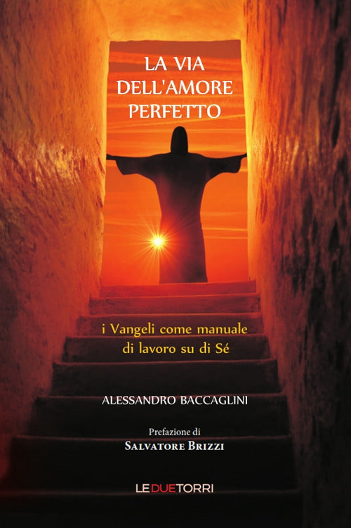 Cover of via dell'amore perfetto. I vangeli come manuale di lavoro su di sé