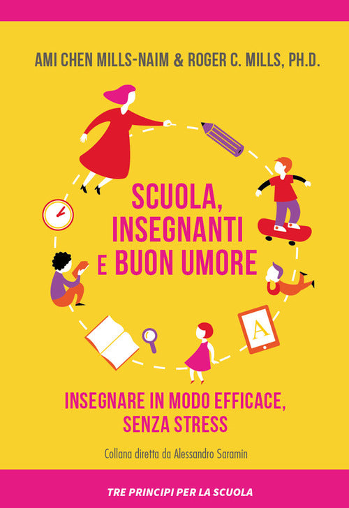 Cover of Scuola, insegnanti e buon umore. Insegnare in modo efficace, senza stress