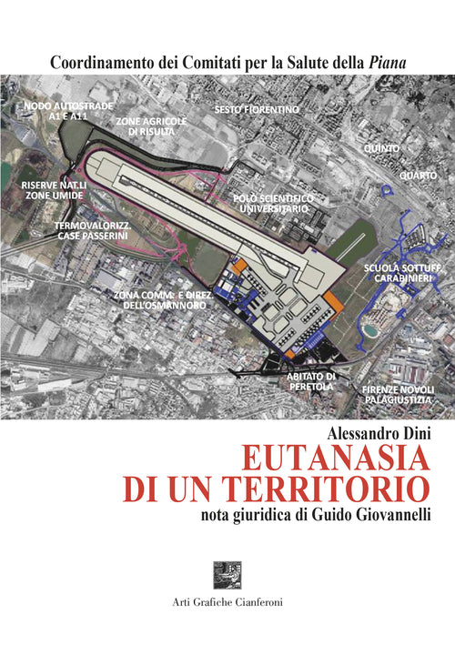 Cover of Eutanasia di un territorio. Nota giuridica di Guido Giovannelli