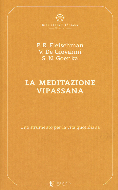 Cover of meditazione Vipassana. Uno strumento per la vita quotidiana