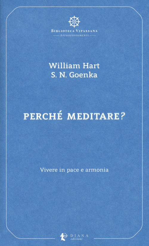 Cover of Perché meditare? Vivere in pace e armonia