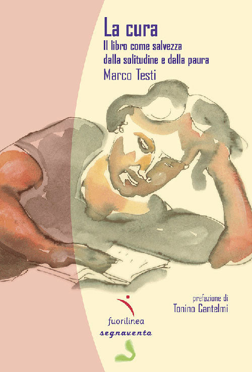 Cover of cura. Il libro come salvezza dalla solitudine e dalla paura