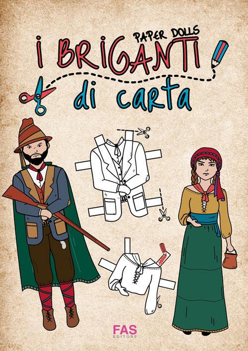 Cover of briganti di carta. Paper dolls