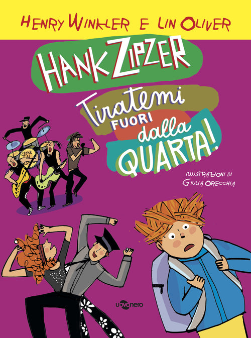 Cover of Hank Zipzer. Tiratemi fuori dalla quarta!