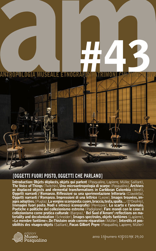 Cover of Antropologia museale. Ediz. multilingue