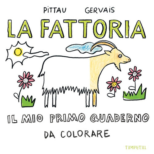 Cover of fattoria. Il mio primo quaderno da colorare