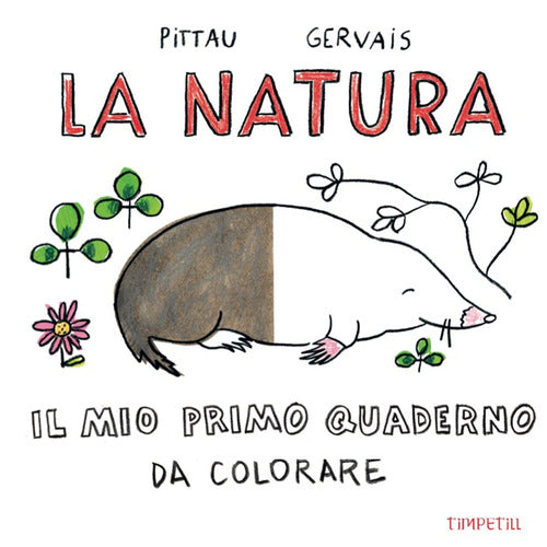 Cover of natura. Il mio primo quaderno da colorare