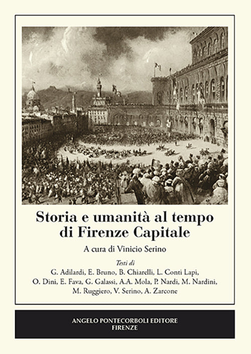 Cover of Storia e umanità al tempo di Firenze capitale