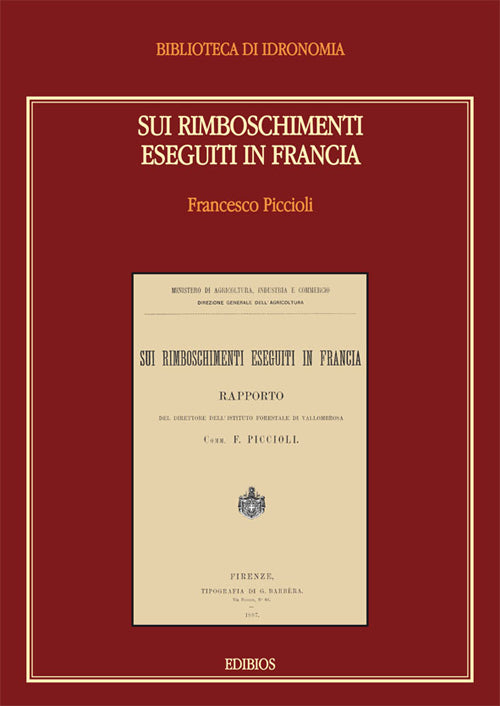 Cover of Sui rimboschimenti eseguiti in Francia