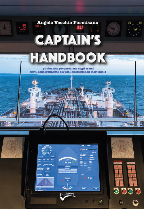 Cover of Captain's Handbook. Guida alla preparazione degli esami per il conseguimento dei titoli professionali marittimi