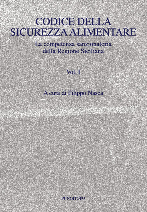 Cover of Codice della sicurezza alimentare