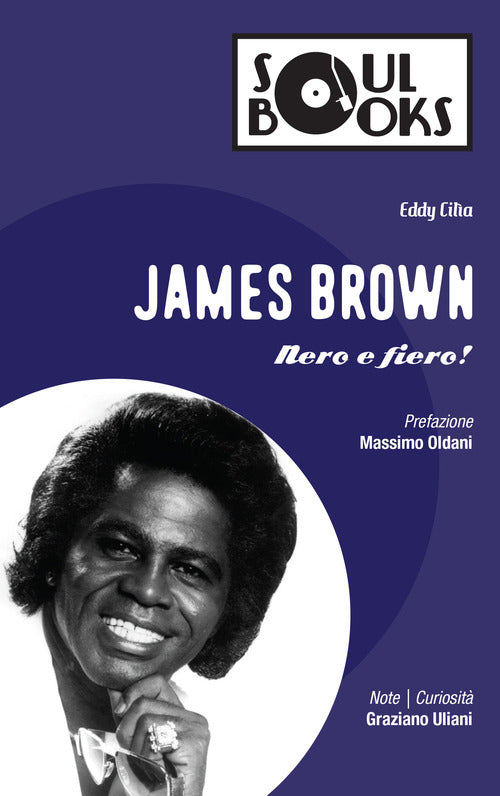 Cover of James Brown. Nero e fiero!