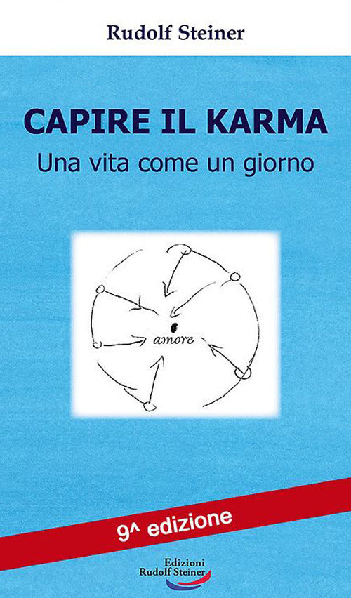Cover of Capire il karma. Una vita come un giorno