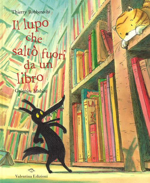 Cover of lupo che saltò fuori da un libro