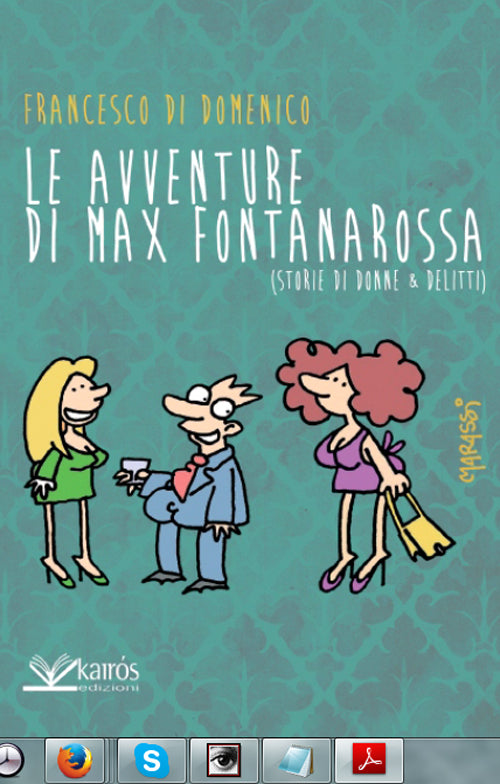 Cover of avventure di Max Fontanarossa. (Storie di donne & delitti)