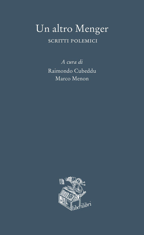 Cover of altro Menger. Scritti polemici