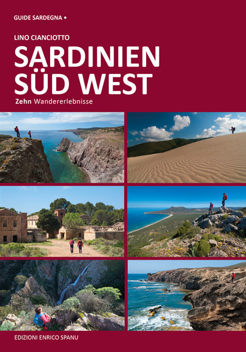 Cover of Sardegna sud ovest. Dieci esperienze escursionistiche a piedi. Ediz. tedesca