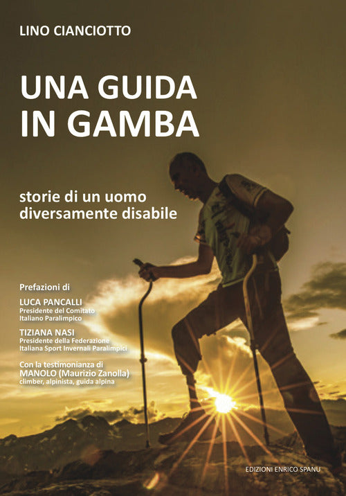 Cover of guida in gamba. Storie di un uomo diversamente disabile