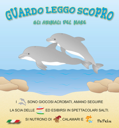 Cover of animali del mare. Guardo leggo scopro