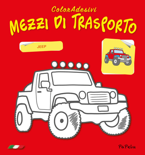 Cover of Mezzi di trasporto. Coloradesivi