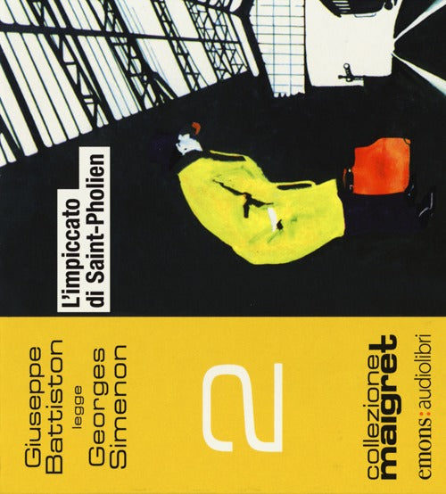 Cover of impiccato di Saint-Pholien letto da Giuseppe Battiston. Audiolibro. CD Audio formato MP3