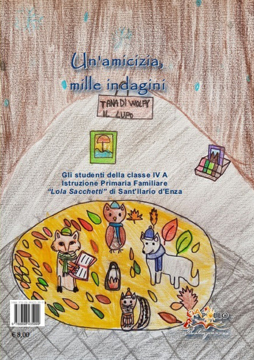 Cover of amicizia, mille indagini-Una amistad, mil investigaciones