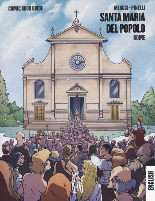 Cover of Santa Maria del Popolo. Roma. Guida a fumetti. Ediz. inglese
