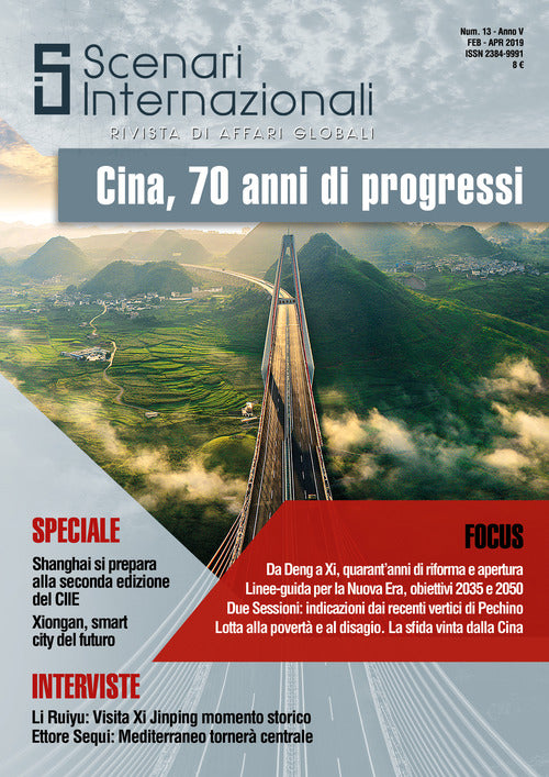 Cover of Scenari internazionali. Rivista di affari globali