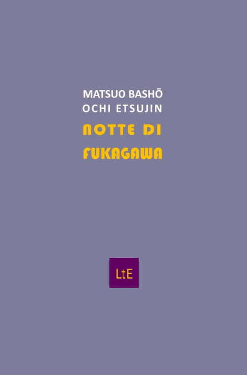 Cover of Notte di Fukagawa. Testo giapponese a fronte