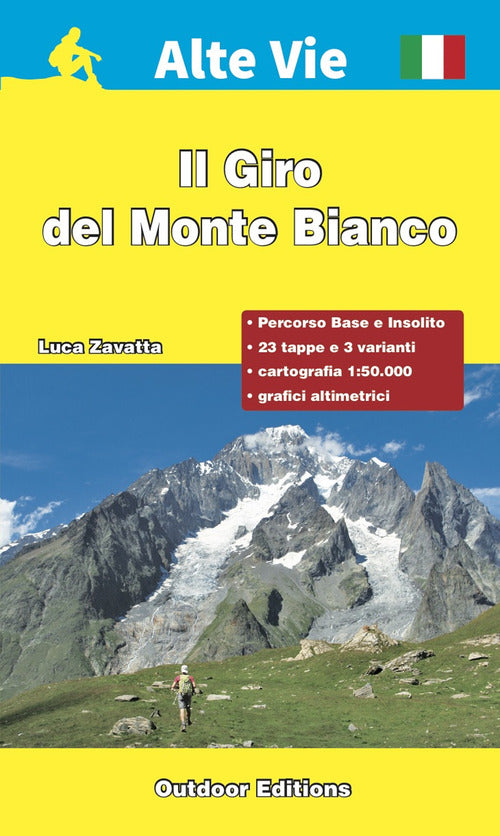 Cover of giro del Monte Bianco. Percorso base e percorso insolito