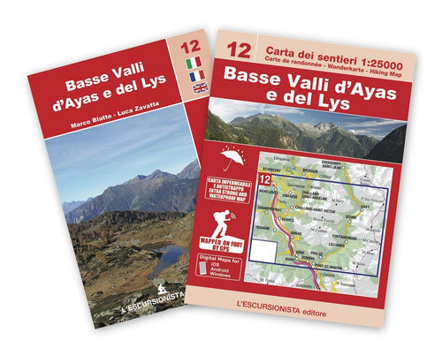 Cover of Basse Valli d'Ayas e del Lys. Ediz. italiana, inglese e francese