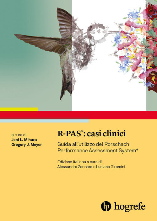 Cover of R-PAS: casi clinici. Guida all'utilizzo del Rorschach Performance Assessment System