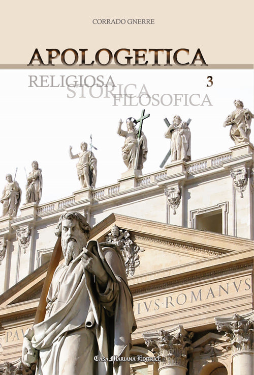 Cover of Apologetica. Religiosa, storica, filosofica