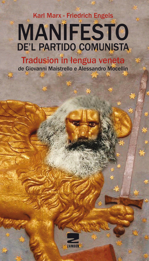 Cover of Manifesto de'l partido comunista. Tradusion in lengua veneta