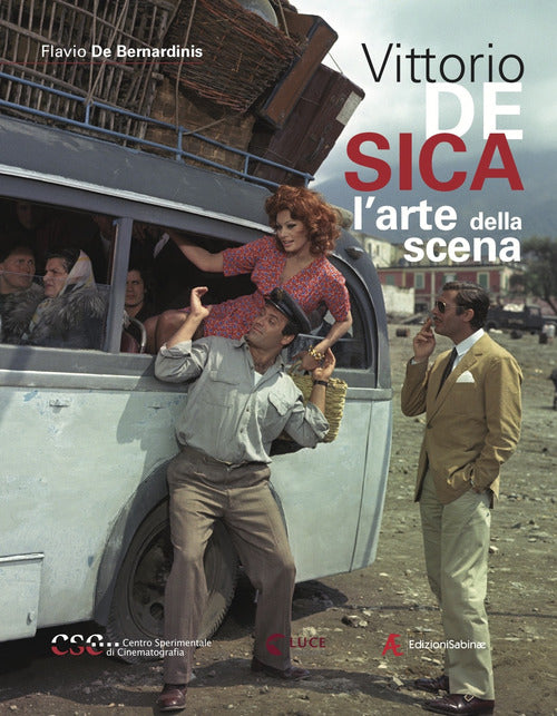 Cover of Vittorio De Sica. L'arte della scena